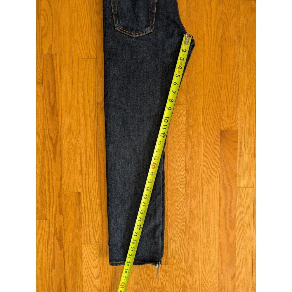 Brave Star Men’s Jeans Size 32 X 29 Dark Wash USA Made Selevedge